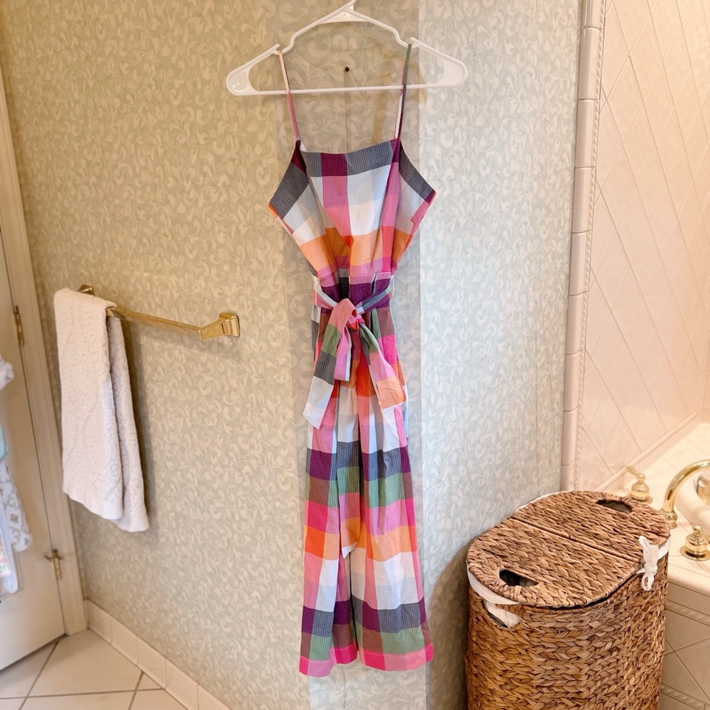 Kate Spade x Target Colorful Plaid Midi Dress